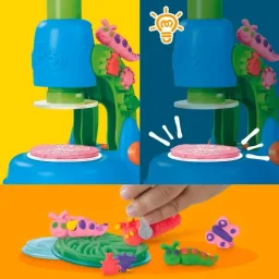 هاسبرو بلاي-دو مجموعة لعب مجهر لايت آند لوك Hasbro Play-Doh Light and Look Microscope Playset