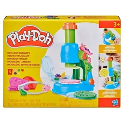 هاسبرو بلاي-دو مجموعة لعب مجهر لايت آند لوك Hasbro Play-Doh Light and Look Microscope Playset
