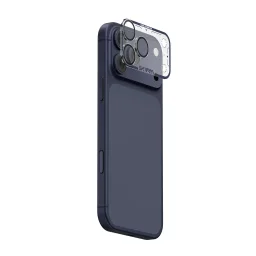سكينارما آيفون 17 برو عدسة كاميرا مطفي كامل - أزرق Skinarma iPhone 17 Pro Full Matte Camera Lens - Blue