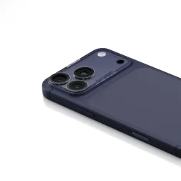 سكينارما آيفون 17 برو عدسة كاميرا مطفي كامل - أزرق Skinarma iPhone 17 Pro Full Matte Camera Lens - Blue