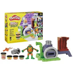 هاسبرو بلاي-دوه تينيج ميوتانت نينجا تيرتلز مجموعة لعب سلايس أند بلاست بيتزا Hasbro Play-Doh Teenage Mutant Ninja Turtles Slice and Blast Pizza Playset