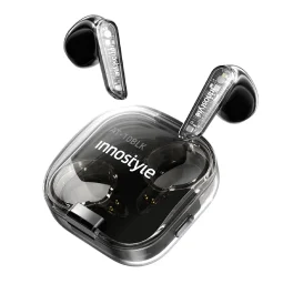 إينوستيل كليرسونيكس AT-10 سماعات أذن لاسلكية حقيقية بلوتوث 5.3 - أسود InnoStyle ClearSonics AT-10 Bluetooth 5.3 True Wireless Earbuds - Black