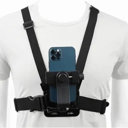 تيليسين S2-CGP-02 حامل صدر للهاتف المحمول وكاميرا الحركة - أسود TELESIN S2-CGP-02 Mobile Phone and Action Camera Chest Mount - Black