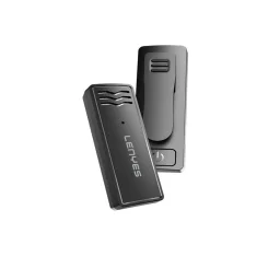 لينيس ميكروفون لافالير لاسلكي 3 في 1 LM202 - أسود Lenyes LM202 3-in-1 Wireless Lavalier Microphone - Black