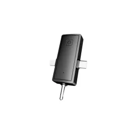 لينيس ميكروفون لافالير لاسلكي 3 في 1 LM202 - أسود Lenyes LM202 3-in-1 Wireless Lavalier Microphone - Black