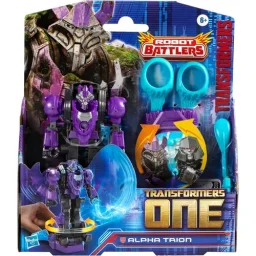 هاسبرو ترانسفورمرز وان روبوت باتلرز مجسم ألفا ترايون Hasbro Transformers One Robot Battlers Alpha Trion Figure