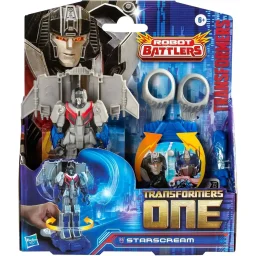 هاسبرو ترانسفورمرز وان روبوت باتلرز مجسم ستارسكريم Hasbro Transformers One Robot Battlers Starscream Figure