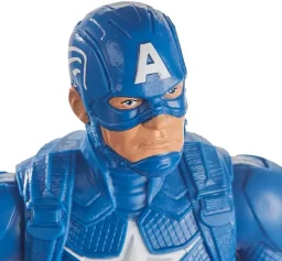 هاسبرو مارفل أفنجرز سلسلة تيتان هيرو مجسم كابتن أمريكا 12 بوصة Hasbro Marvel Avengers Titan Hero Series Captain America 12-Inch Figure