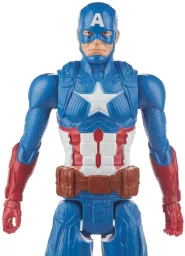 هاسبرو مارفل أفنجرز سلسلة تيتان هيرو مجسم كابتن أمريكا 12 بوصة Hasbro Marvel Avengers Titan Hero Series Captain America 12-Inch Figure