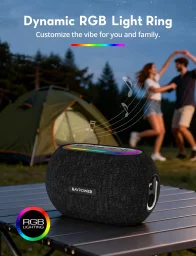 راف باور مكبر صوت بلوتوث صغير RP-SK002 بقوة 15 واط - أسود RAVPower RP-SK002 15W Mini Bluetooth Speaker - Black