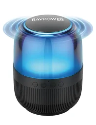 راف باور RP-SK006 لومي بيتس مكبر صوت بلوتوث مع إضاءة RGB - أسود RAVPower RP-SK006 LumiBeats Bluetooth Speaker with RGB Lighting - Black
