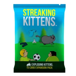 إكسبلودينغ كيتنز توسعة ستريكينغ كيتنز Exploding Kittens Streaking Kittens Expansion