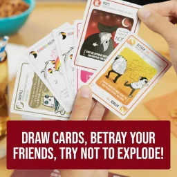 لعبة بطاقات إكسبلودينج كيتنز الإصدار الأصلي Exploding Kittens Original Edition Card Game