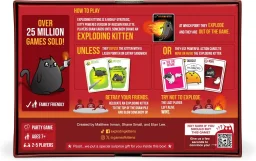 لعبة بطاقات إكسبلودينج كيتنز الإصدار الأصلي Exploding Kittens Original Edition Card Game