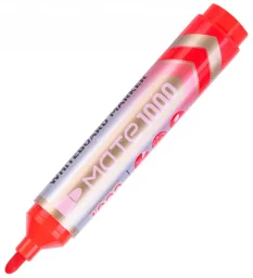ديلي ميت U008-RE 1000 قلم سبورة بيضاء 2.0 ملم - أحمر Deli Mate U008-RE 1000 2.0mm White Board Marker - Red