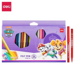 Deli C158-24 Nickelodeon Paw Patrol Felt Pen 24 Colors