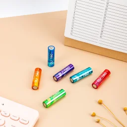 ديلي بطارية قلوية ريو AA LR6 1.5 فولت 82902 Deli 82902 AA / LR6 1.5V Alkaline Batteries - 4-Pack