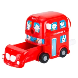 ديلي براية أقلام دوارة 0674 - هابي باص Deli 0674 Rotatry Pencil Sharpener - Happy Bus