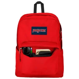 جانسبورت حقيبة سوبربريك بلس - ريد تيب JanSport SuperBreak Plus - Red Tape