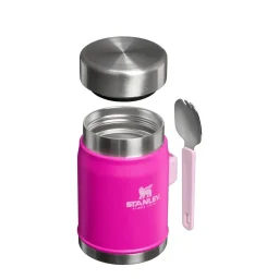 ستانلي حافظة طعام كلاسيك ليجنداري + سبورك 0.4 لتر / 14 أونصة – زهر البنفسج Stanley Classic Legendary Food Jar + Spork 0.4L / 14oz – Violet Blossom