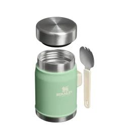 ستانلي حافظة طعام كلاسيك ليجنداري + سبورك 0.4 لتر / 14 أونصة – فستقي Stanley Classic Legendary Food Jar + Spork 0.4L / 14oz – Pistachio