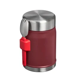 ستانلي حافظة طعام كلاسيك ليجنداري + سبورك 0.4 لتر / 14 أونصة – توت بري Stanley Classic Legendary Food Jar + Spork 0.4L / 14oz – Cranberry