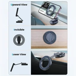 بريف حامل سيارة مغناطيسي MagSafe بتقنية N52H موديل BHL-54 Brave N52H Magnetic MagSafe Car Mount BHL-54