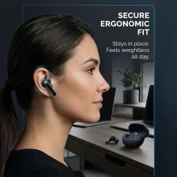 بريف Orbit Pro سماعات لاسلكية بالكامل مع ANC وENC موديل E-33 Brave Orbit Pro True Wireless Earbuds with ANC + ENC E-33