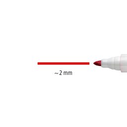 ستدلر Lumocolor 351 WP4 محفظة أقلام سبورة بيضاء - 4 ألوان STAEDTLER Lumocolor 351 WP4 White Board Marker Wallet - 4 Colors