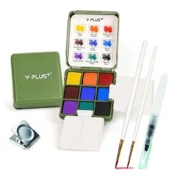 Y-Plus طقم ألوان مائية للجيب CP241100 Y-Plus Pocket Water Color Set CP241100