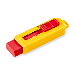 ستدلر 525 PS1 S ممحاة مع غلاف منزلق ملون - ألوان متنوعة STAEDTLER 525 PS1 S Eraser with assorted - Color Sliding Sleeve