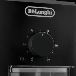 مطحنة قهوة ديلونجي KG79 بنظام التروس (Burr) - أسود De'Longhi KG79 Burr Coffee Grinder - Black