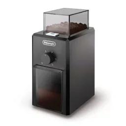 مطحنة قهوة ديلونجي KG79 بنظام التروس (Burr) - أسود De'Longhi KG79 Burr Coffee Grinder - Black
