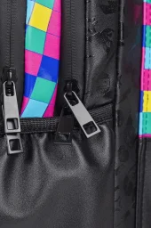 كورومي حقيبة ظهر عادية فاخرة مقاس 17.5 بوصة - Bts26Prmreg37 Kuromi Premium Regular Backpack- 17.5'' - Bts26Prmreg37