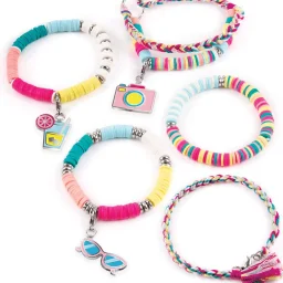مجموعة خرز هيشي الصيفية من Make It Real Make It Real Summer Vibes Heishi Bead Set