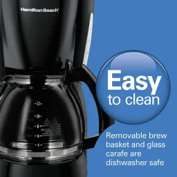 هاميلتون بيتش – ماكينة تحضير القهوة بسعة 12 كوب Hamilton Beach 12 CUP COFFEE MAKER