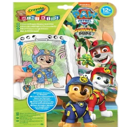 Crayola – كتاب نشاطات الألوان والأشكال لشخصيات Paw Patrol Crayola - Paw Patrol Colour & Shapes Activity Book