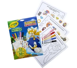 Crayola – مجموعة التلوين والملصقات لشخصية سونيك Crayola - Color & Sticker Sonic