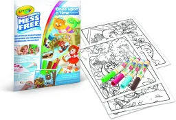 كرايولا - طقم كولر وندر - حكايات الأميرات - 4 ماركرات Crayola - Color Wonder Set Once Upon A Time Foldalope 4 Markers