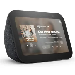 شاشة ذكية أمازون إيكو شو 5 الجيل الثالث مع أليكسا باللون الفحمي Amazon Echo Show 5 3rd Gen Smart Display with Alexa - Charcoal Black