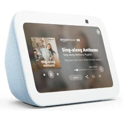 شاشة ذكية أمازون إيكو شو 5 الجيل الثالث مع أليكسا باللون الأزرق Amazon Echo Show 5 3rd Gen Smart Display with Alexa - Blue