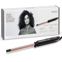 مكواة تجعيد الشعر من بابيليس 10 ملم – كوارتز وسيراميك – حتى 210°C BABYLISS CURLER  10MM  QUARTIZ • CREAMIC UPTO 21o•c