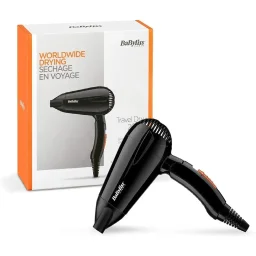 مجفف شعر من بابيليس بمقبض قابل للطي – 2000 واط BABYLISS HAIR DRYER  FLODING HANDLE 2000 WATT