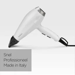 مجفف شعر من بابيليس مع إعدادين للحرارة والسرعة – 2000 واط، أبيض BABYLISS HAIR DRYER2 HEAT. SPEED SETTINGS 2000 WATT White