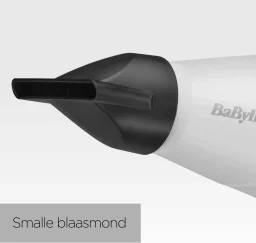 مجفف شعر من بابيليس مع إعدادين للحرارة والسرعة – 2000 واط، أبيض BABYLISS HAIR DRYER2 HEAT. SPEED SETTINGS 2000 WATT White