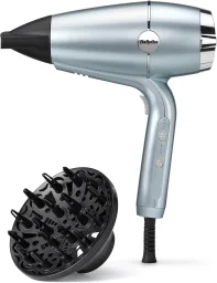 مجفف شعر أيوني من بابيليس – 3 إعدادات حرارة و2 سرعة – 2100 واط BABYLISS HAIR DRYER 3 HEAT· 2SPEED IONIC2100 Watts