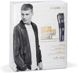 ماكينة تشذيب شعر قابلة للغسل من بابيليس – أطوال قص 0.5-25 مم – لاسلكية لمدة 60 دقيقة BABYLISS TRIMMER   ( 0.5-25 mm MM) WASHABLE  CORDLESS FOR 60MIN