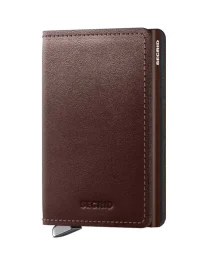محفظة سيكريد رفيعة بلون الغسق – بني داكن Secrid Slimwallet Dusk Dark
Brown SDu-Dark Brown