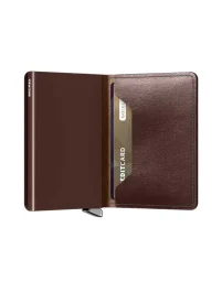 محفظة سيكريد رفيعة بلون الغسق – بني داكن Secrid Slimwallet Dusk Dark
Brown SDu-Dark Brown