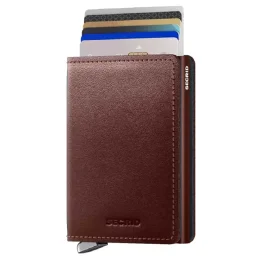 محفظة سيكريد رفيعة بلون الغسق – بني داكن Secrid Slimwallet Dusk Dark
Brown SDu-Dark Brown